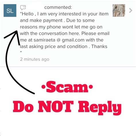 poshmark scams